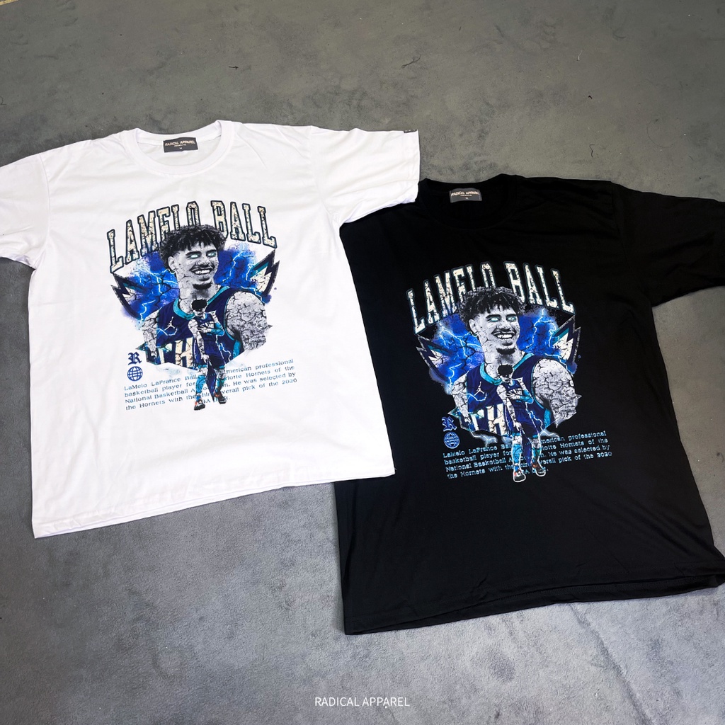 Lamelo Ball Charlotte Hornets NBA T-Shirt Bootleg Style - Teeruto