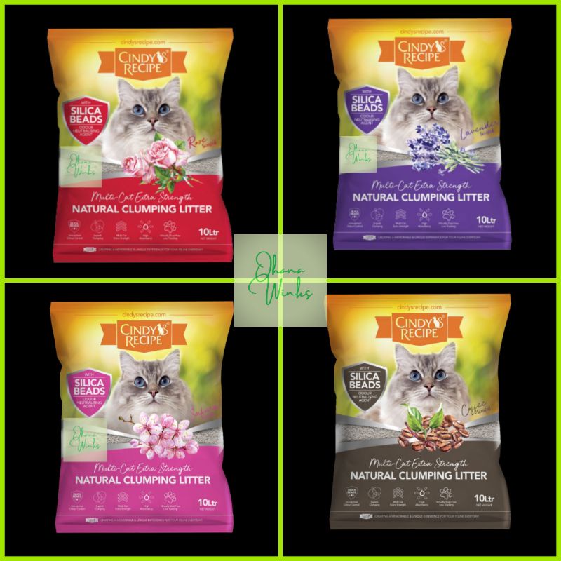 Cindy Recipe Cat Litter Bentonite Clay Repacked Shopee Philippines