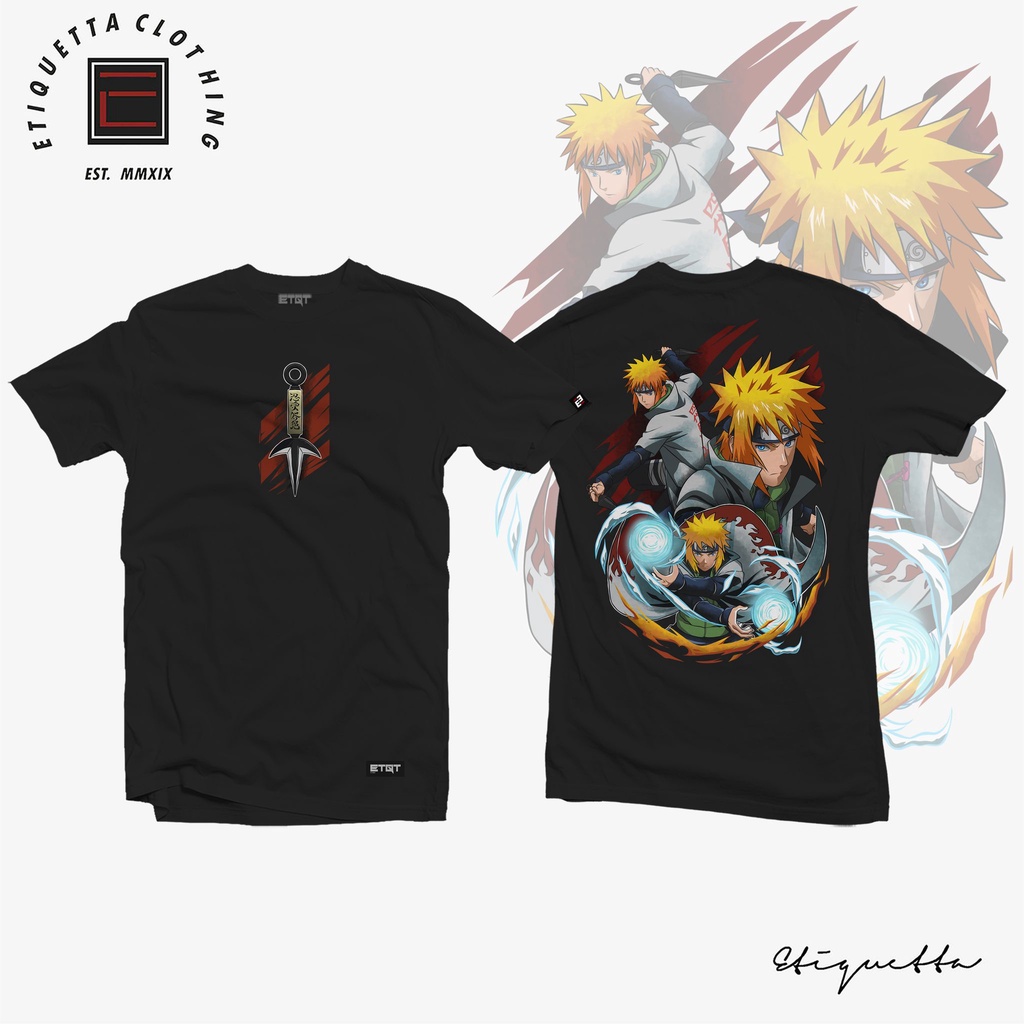 Anime Shirt - Unisex - Etiquetta Co. - Naruto - Namikaze Minato v2 | Shopee  Philippines