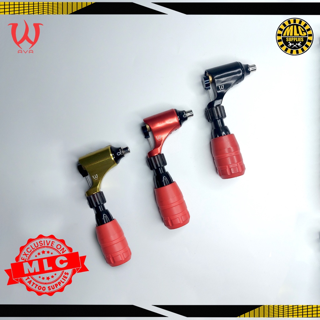 AVA Rotary Tattoo Machine With Disposable Grip CR001 w/ warranty