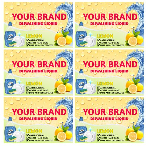 STICKER LABEL FOR DISHWASHING LIQUID (13pcs) Shopee Philippines