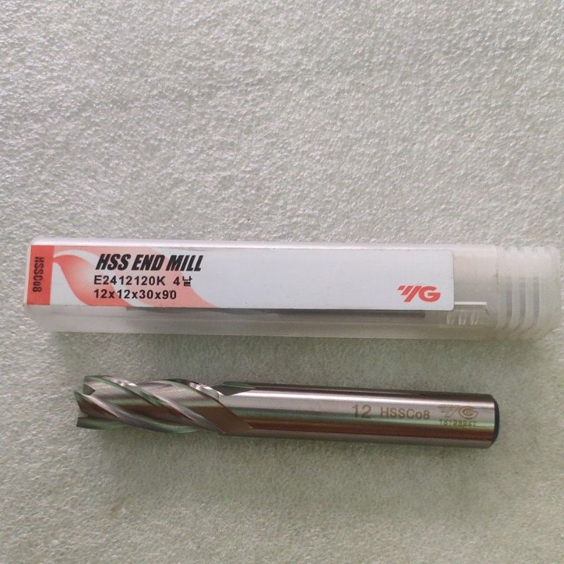 Pinnfräs 16 Mm Lång 3-skärig HSS-Co8 Format