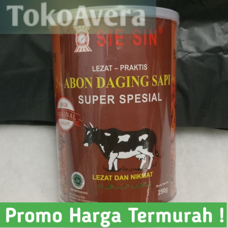 Special Original Beef Shredded Cans 250 Grams (halal). First Hand