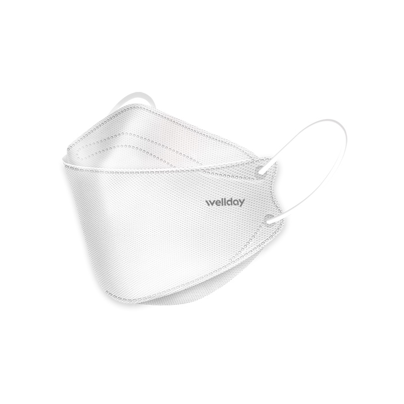 Wellday Mask KF94 Face Mask 50pcs Nonwoven Protection Filter 3D Anti