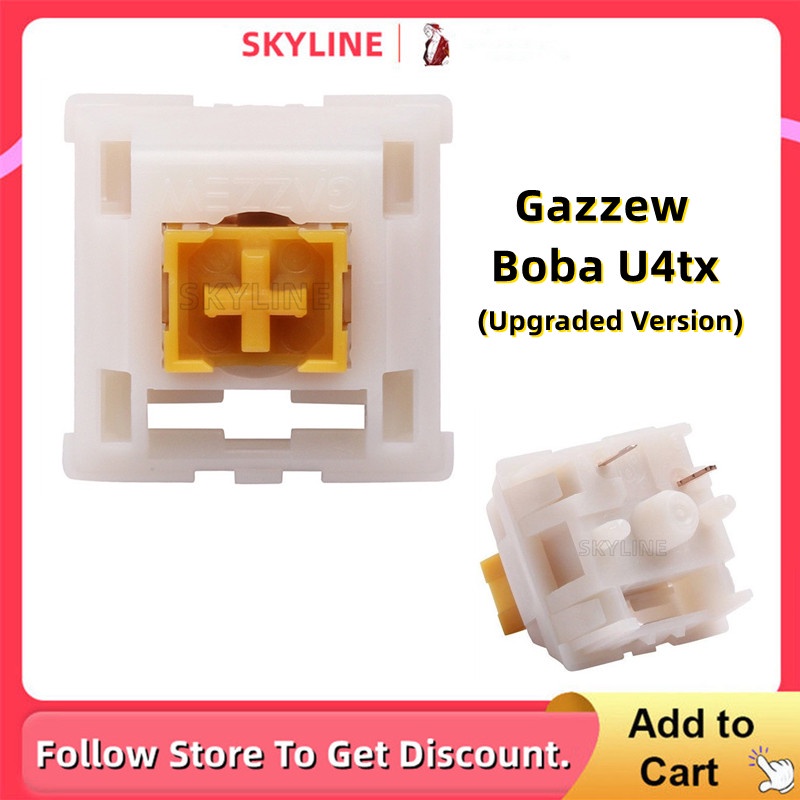 【In Stock】Gazzew Boba U4t U4tx (Stock/Lubed)(Upgraded Version) Half