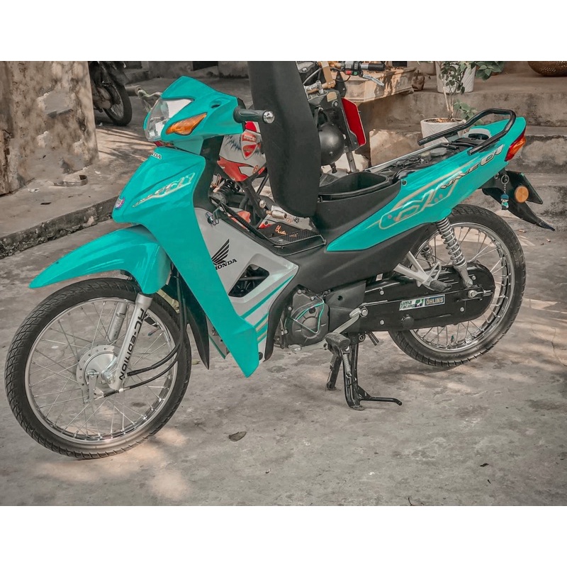 Wave alpha boss stamp emerald green, turquoise (no removable stamp ...