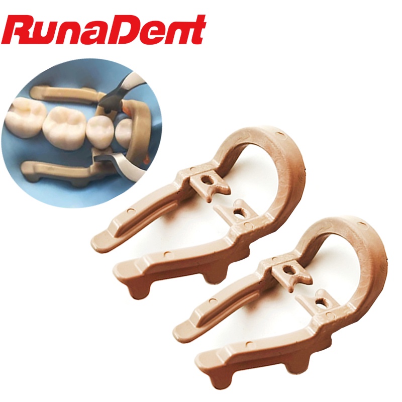 Dental Distal Premolar Clip Rubber Dam Clamp Resin Rubber Barrier Clamp