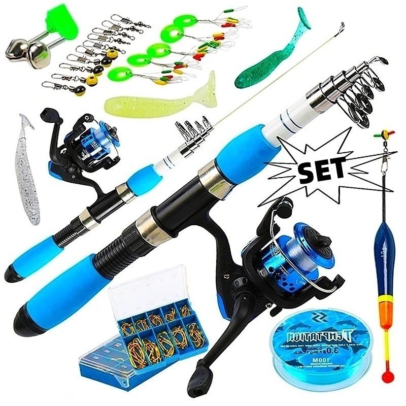 Fishing rod set original fishing rod and reel set fishing rods full set