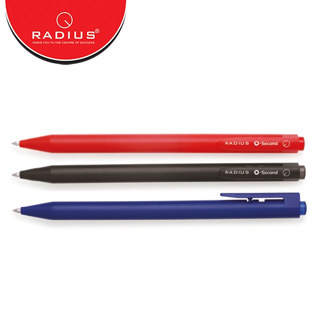 RADIUS O-SECOND (PUSH BUTTON COLOR) Gel Pen 1 Stick Available In 3