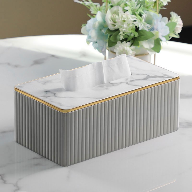 [Ftip Selected] Tissue Box Simple Light Luxury High-End Modern Living ...