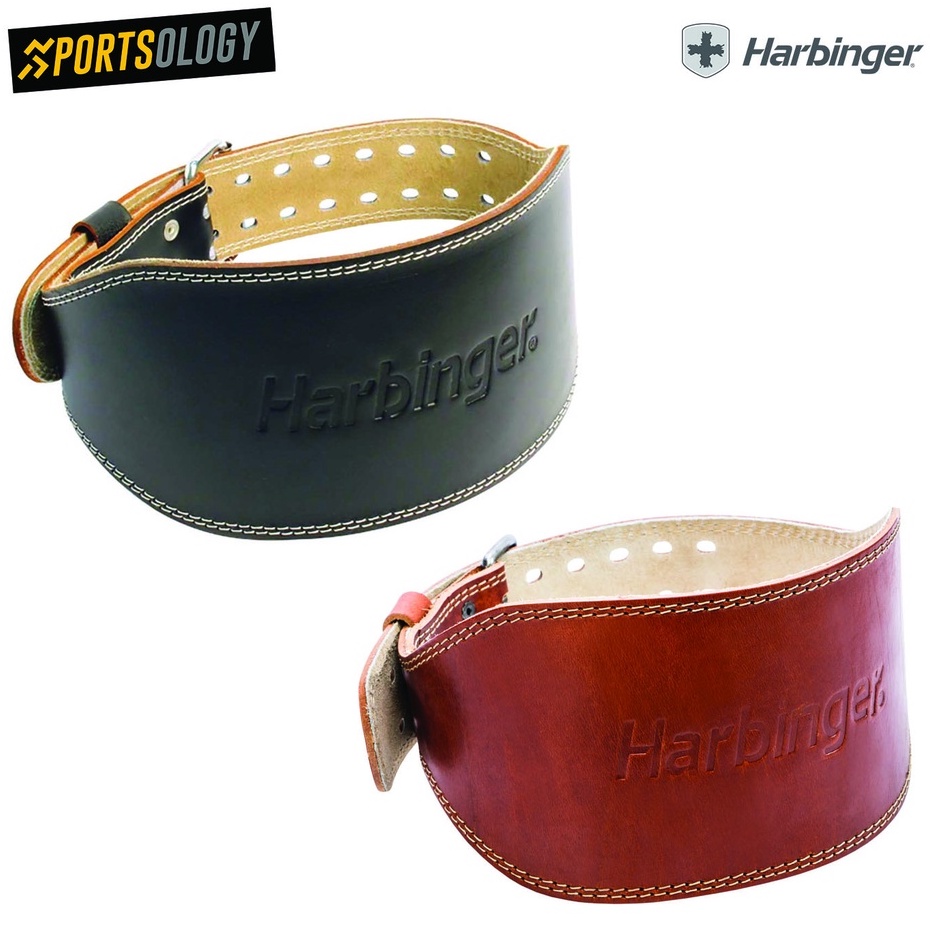 Harbinger Padded Leather Lifting Straps