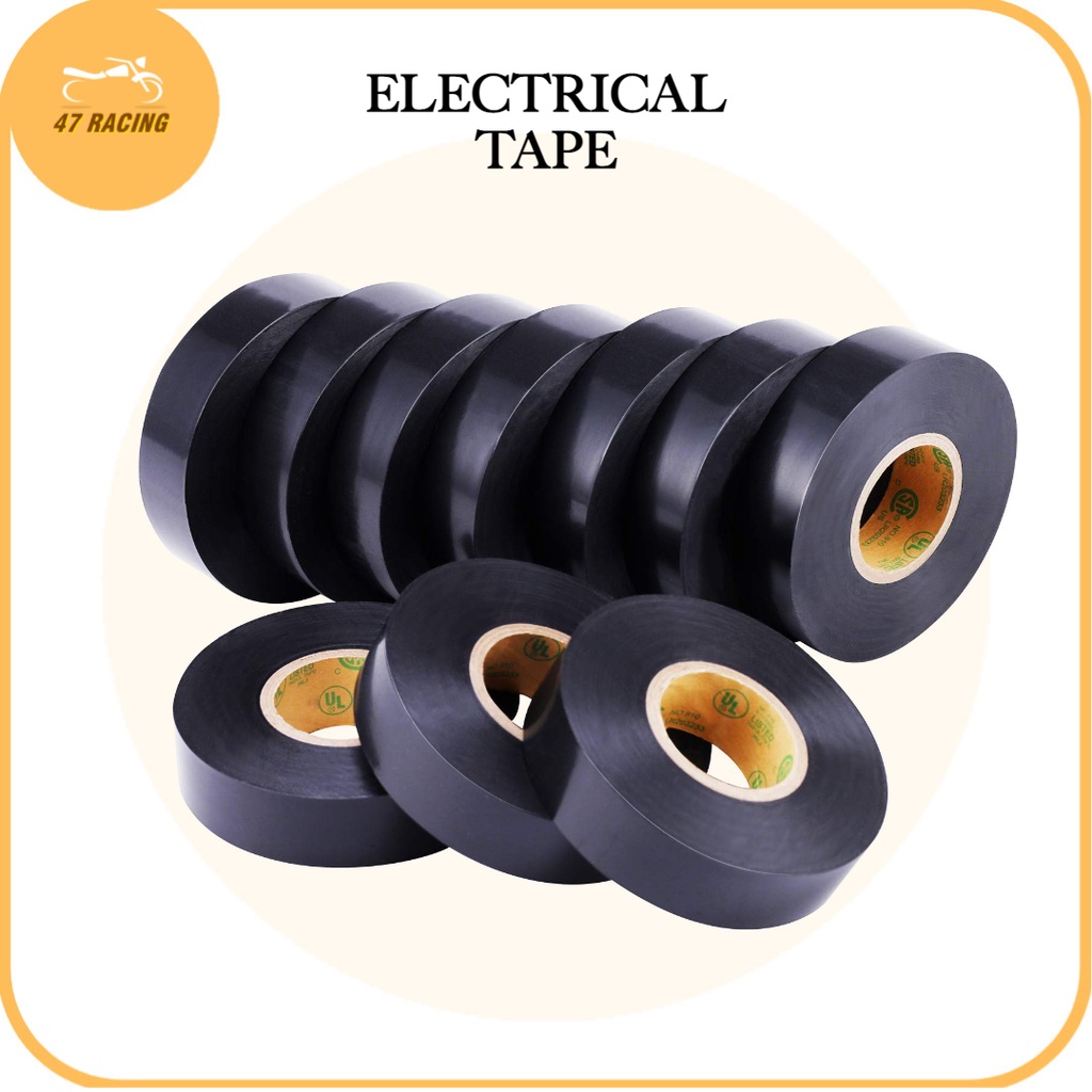 Universal Electrical tape BLACK Tape Shopee Philippines