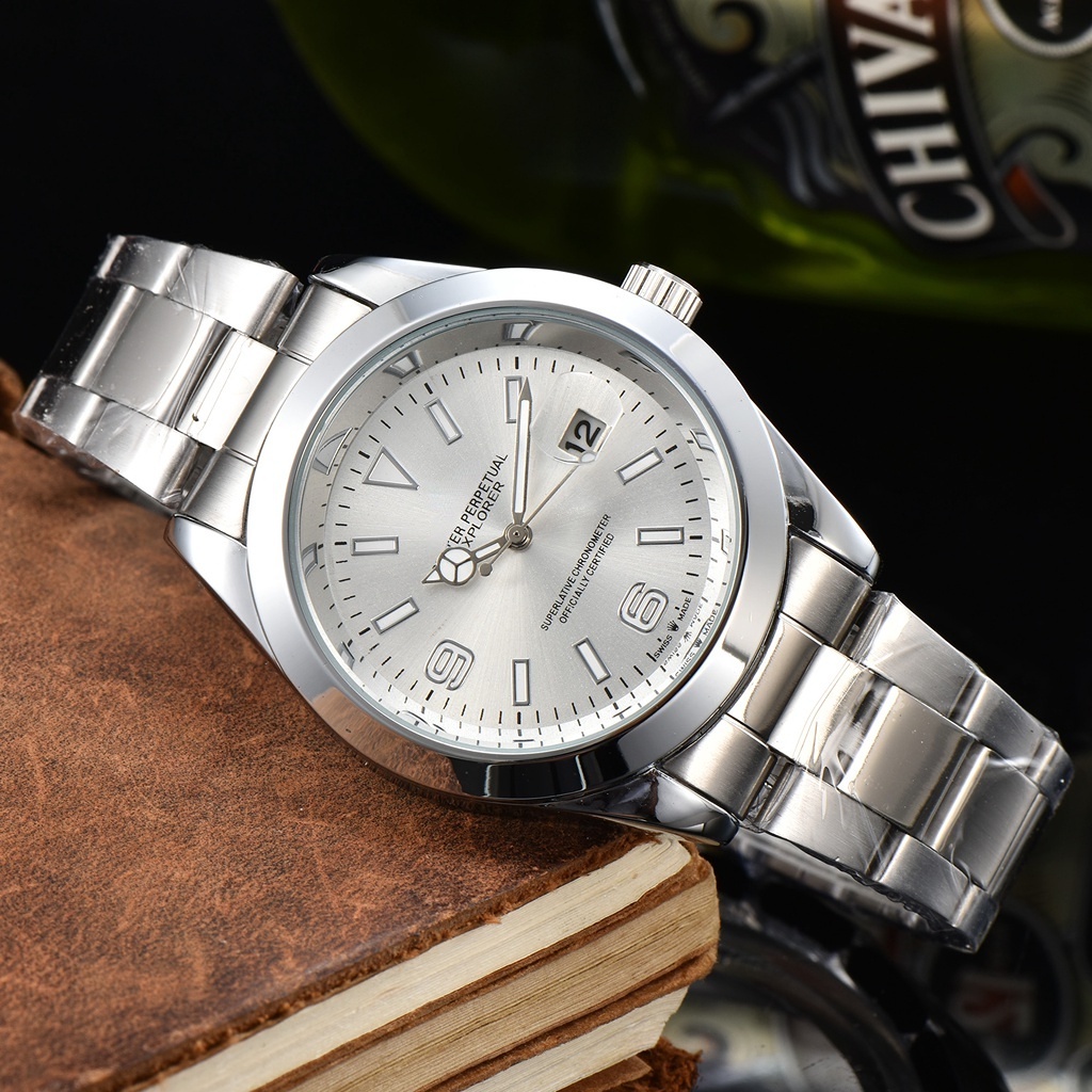 New Swiss highgrade watch Oyster type constant motion Roman numeral