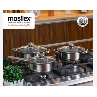 Master Class 3 Piece Induction Cookware Set - Masflex