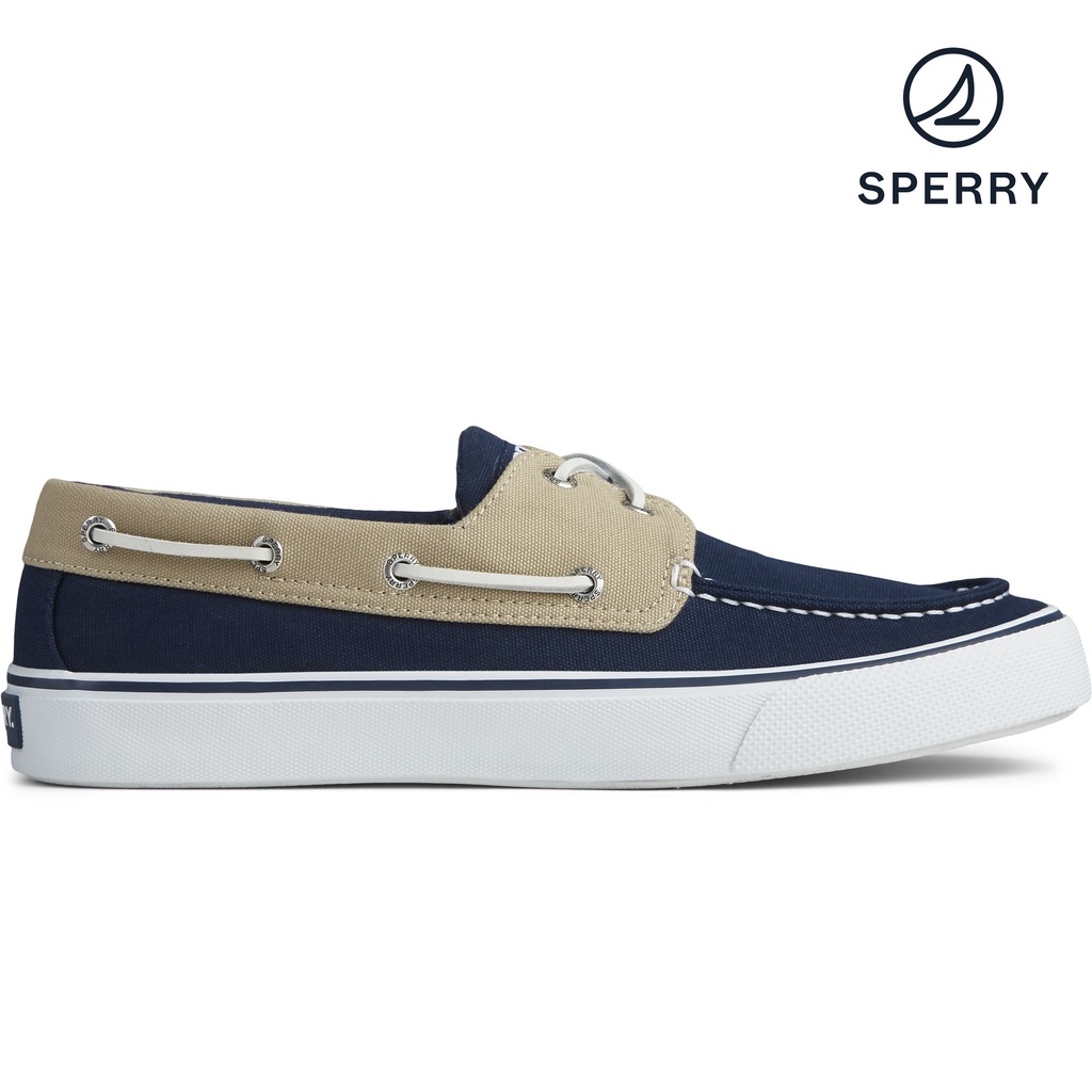 Navy sperry sneakers on sale