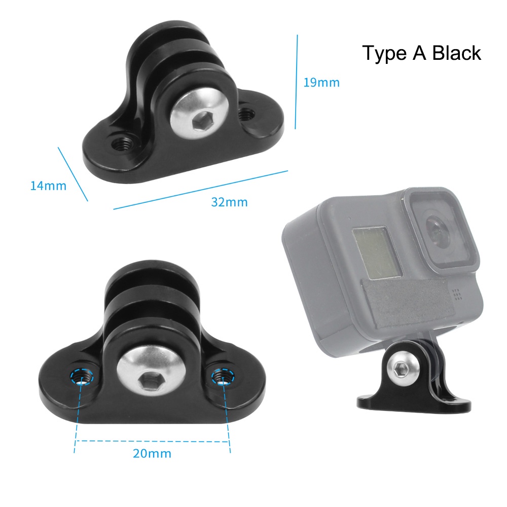 XT-XINTE for Action Cameras Mini Tripod Mount Extension Bike Connector ...