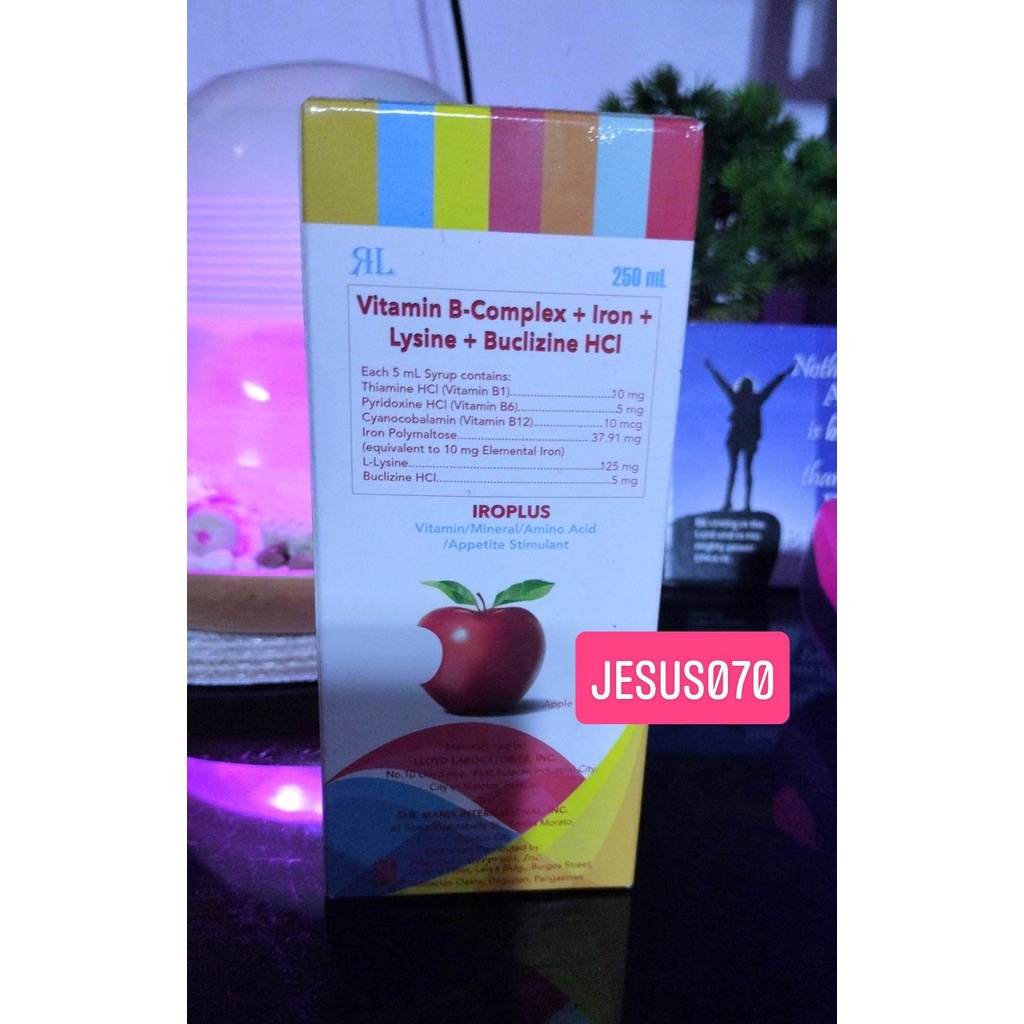 IROPLUS Multivitamins 9.6K Sold (Vitamin Iron + Lysine