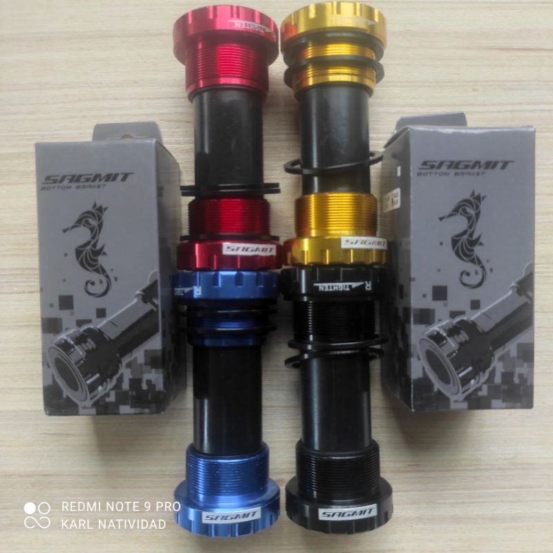 Sagmit Sealed Bearing Bottom Bracket BB91 BB51 Threaded Hollowtech