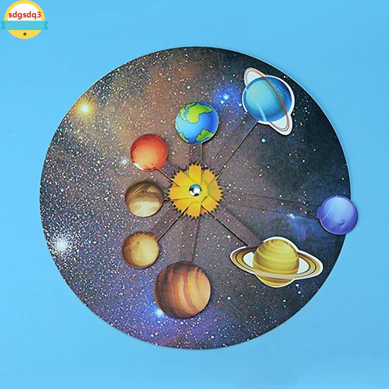 Children Toys The Eight Planets of The Solar System Model DIY Material ...
