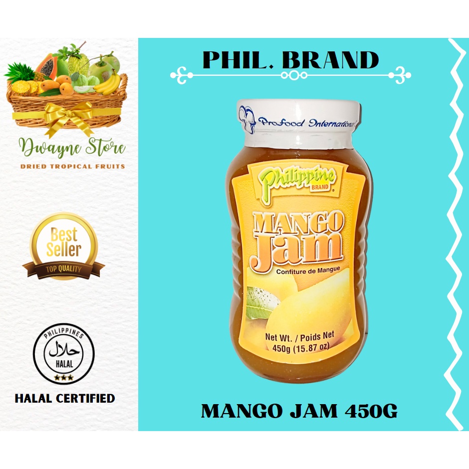 MANGO JAM 450g , PHILIPPINE BRAND Shopee Philippines