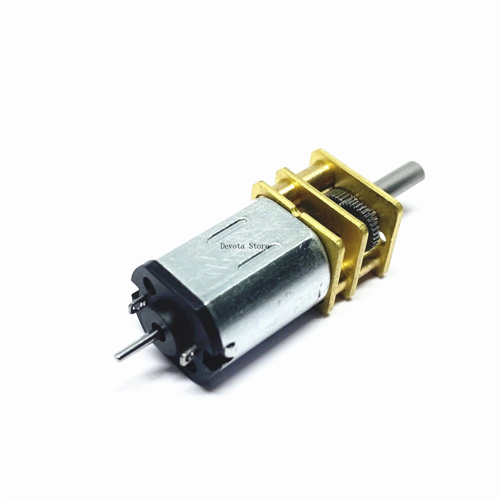 GA12N20 DC Gear Motor 3V 6V 12V 403000RPM Dual output Shaft motor For
