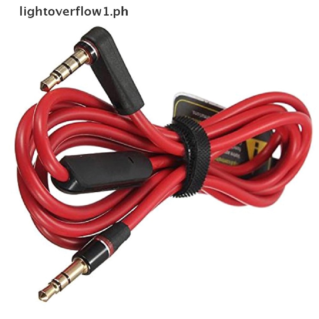 [lightoverflow1] Replacement Earphone Cable for Beats Mixr/Solo HD