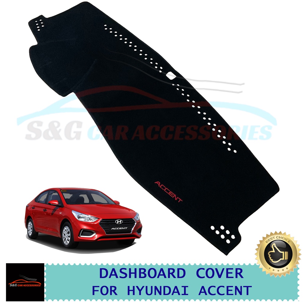 Hyundai Accent 2019, 2020, 2021, 2022, 2023 Dashboard Mat Cover