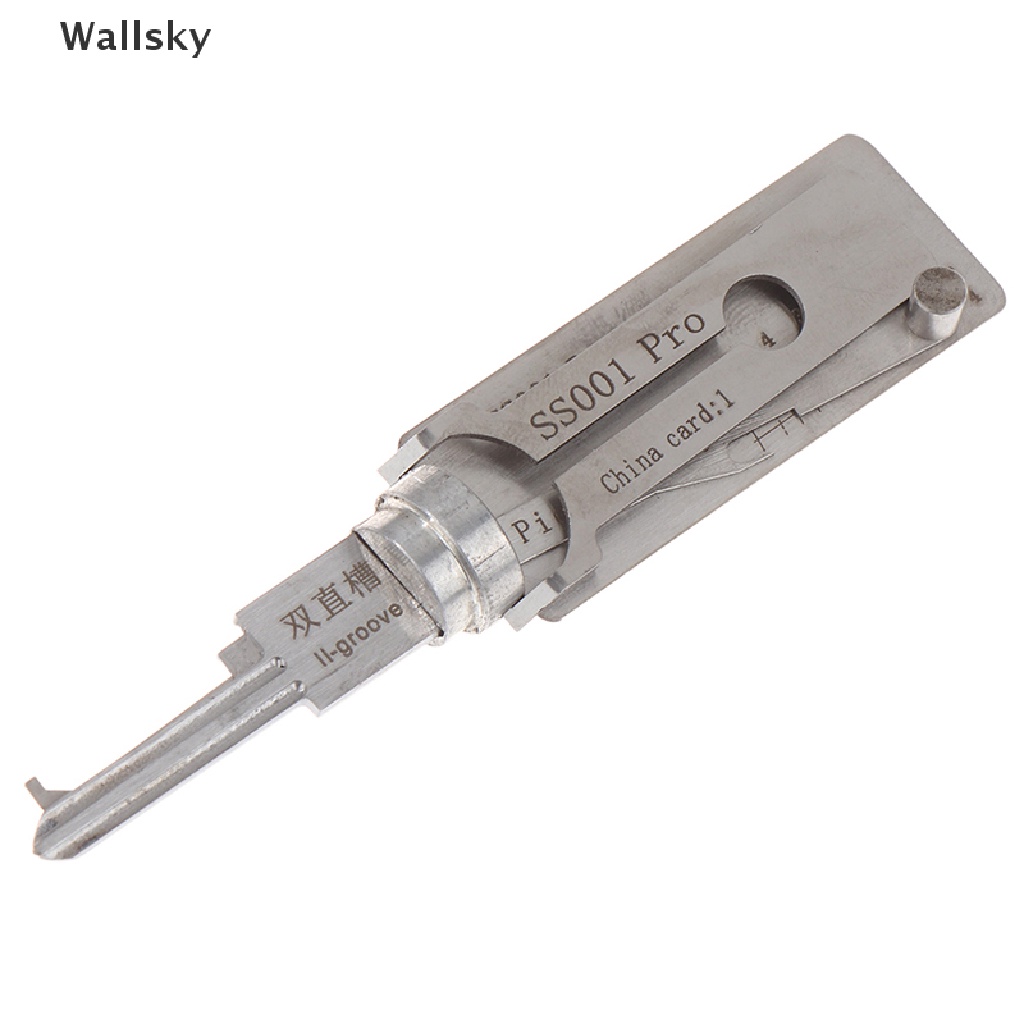 Professional 5-Piece Lock Pick Set - 2-in-1 Tools For Locksmiths & Enthusiasts (Models SS001 To SS005) - Open Multiple Lock Types
