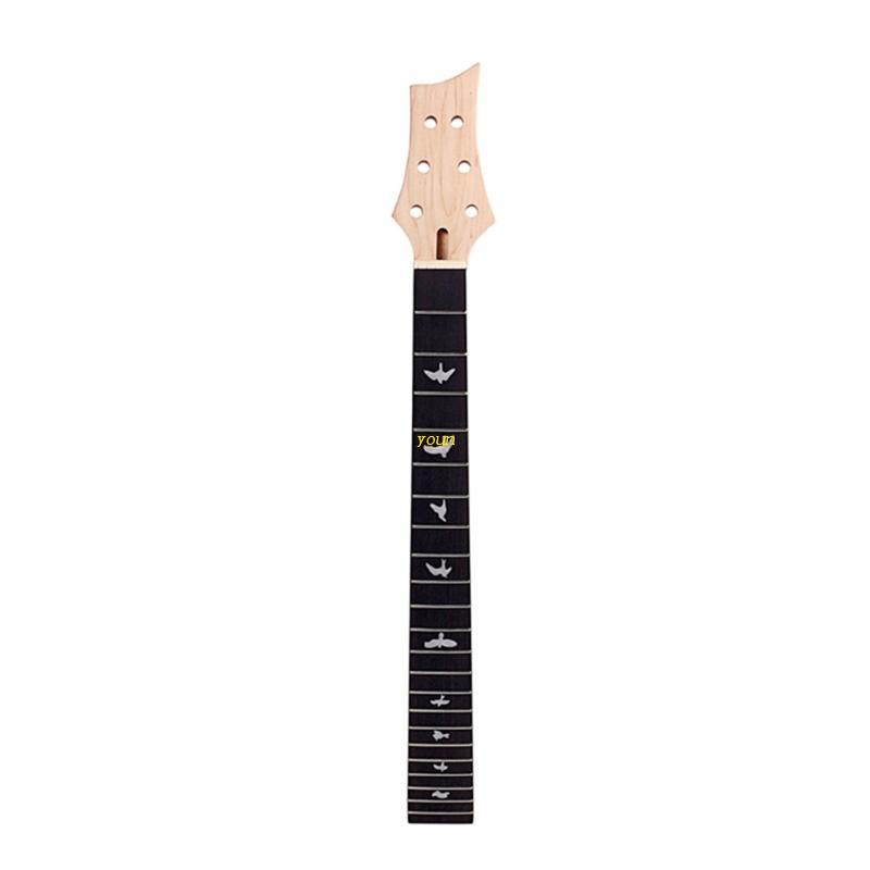 youn Guitar Neck Replace Parts Durable Fretboard 25in Electric Guitar