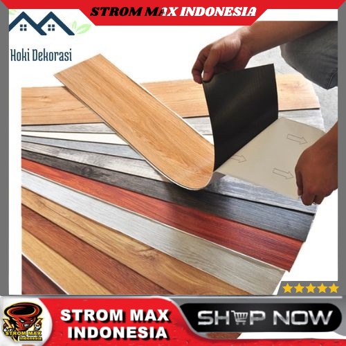 KAYU (DNM) 91.5cm x 15.2cm Foam Vinyl Sticker/Plafon PVC/ Vinyl Floor ...