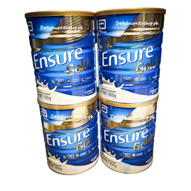 Ensure Gold Hmb Vanilla 850g Adult Supplement Shopee Philippines