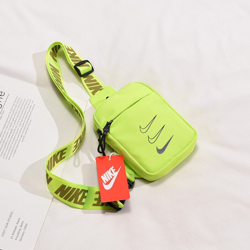 Nike sling best sale bag green