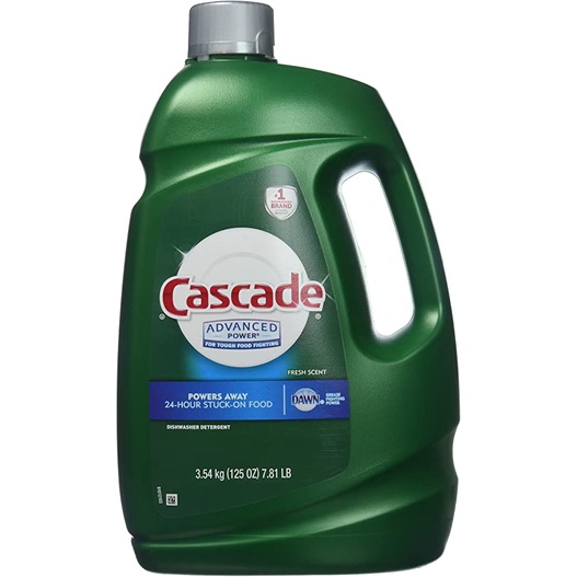 Cascade Advanced Power Liquid Machine Dishwasher Detergent with Dawn ...