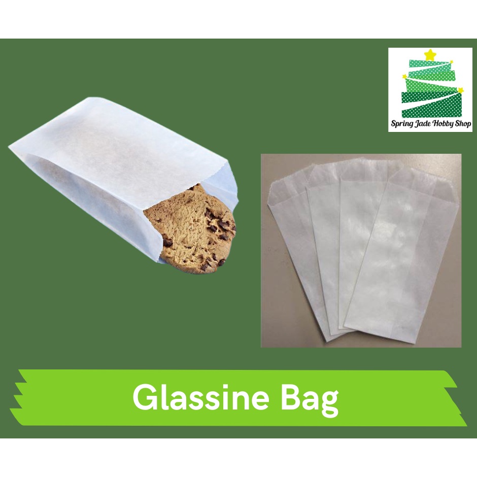 Spring Jade Glassine Pouch, Glassine Bag, Glassine Envelope (estimate