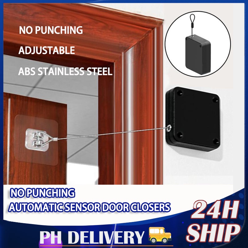 Automatic induction door closers Nonpunching door closers Pull cord