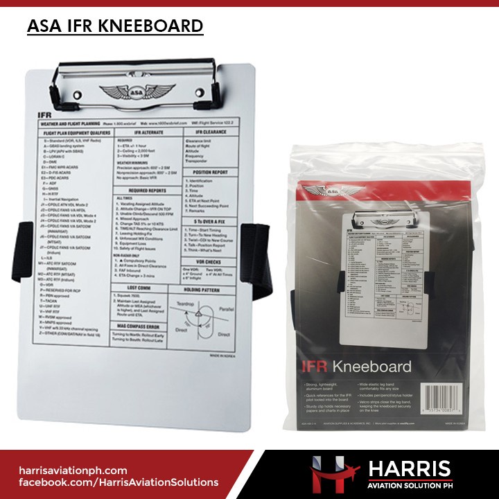 ASA IFR KNEEBOARD (Clipboard) Shopee Philippines
