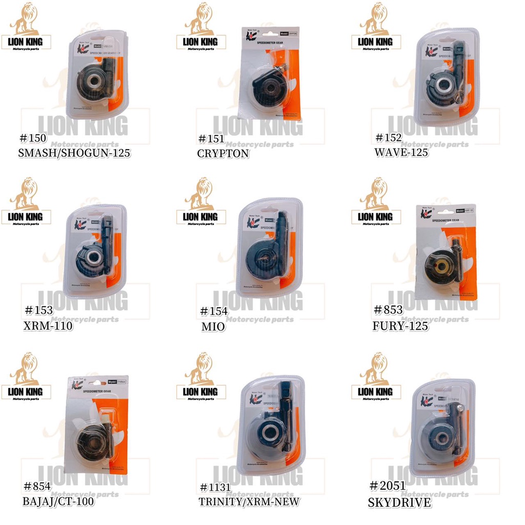 MOTORCYCLE FMP SPEEDOMETER GEAR BOX XRM RAIDER MIO BAJAJ SMASH WAVE TMX
