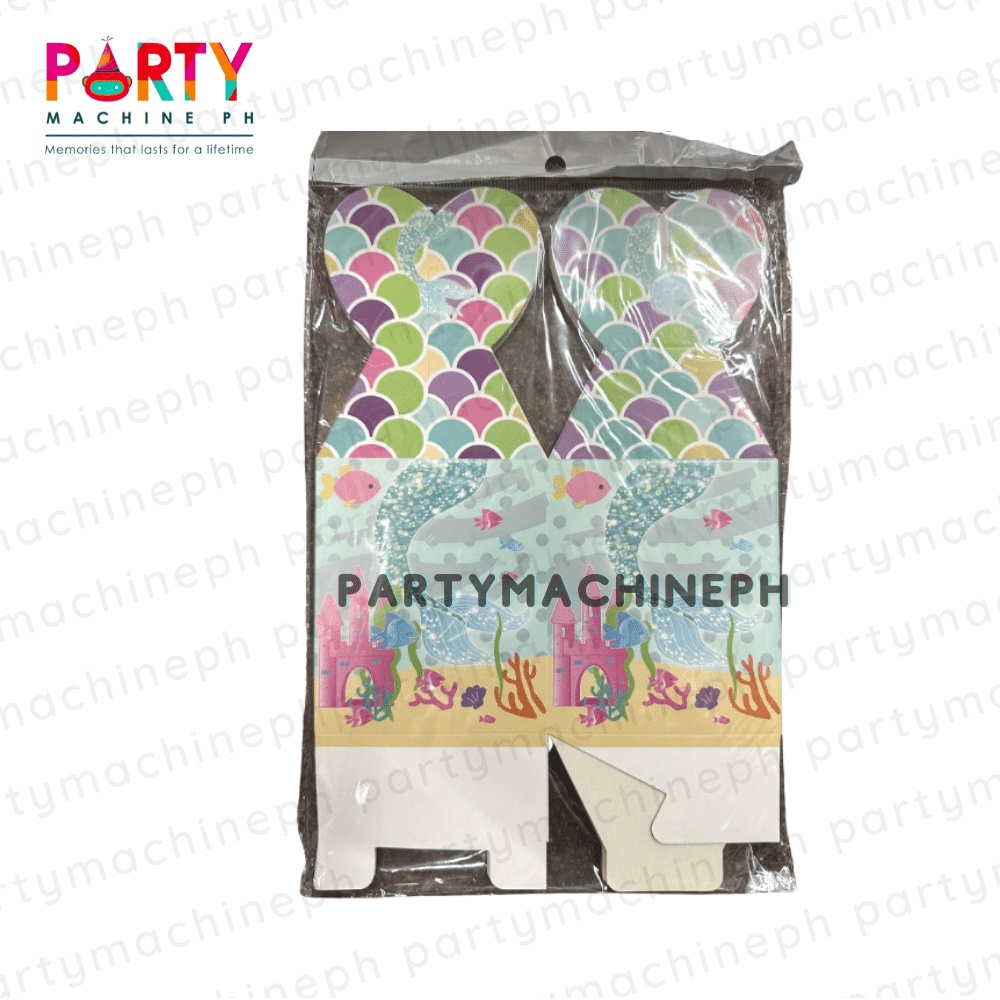 12pcs Mermaid Candy Box / Under the sea Giveaways / Under the sea loot ...