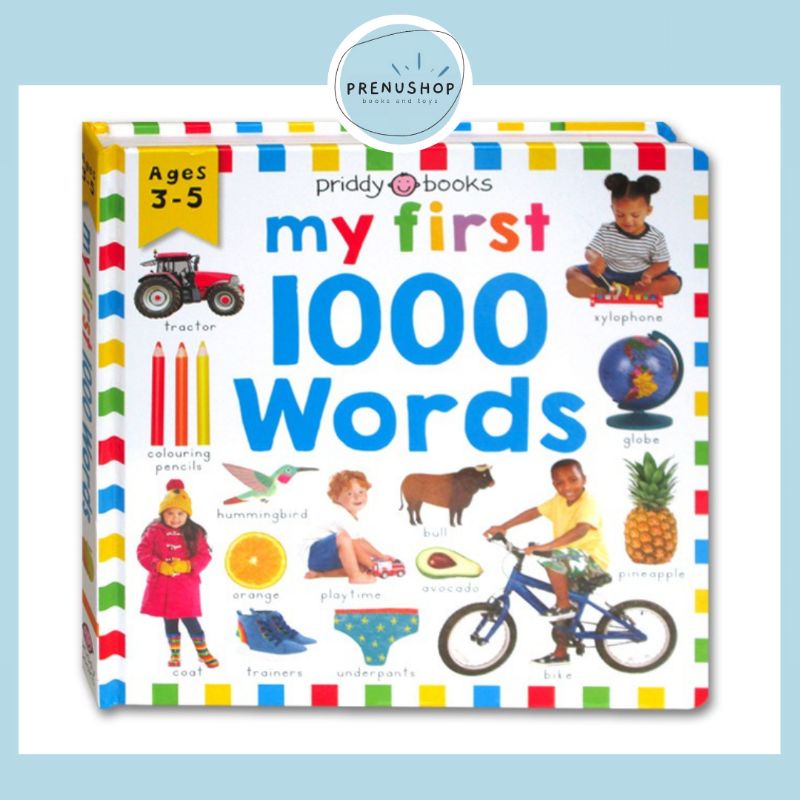 Priddy Books My First 1000 Words (Board Book) | Shopee Philippines