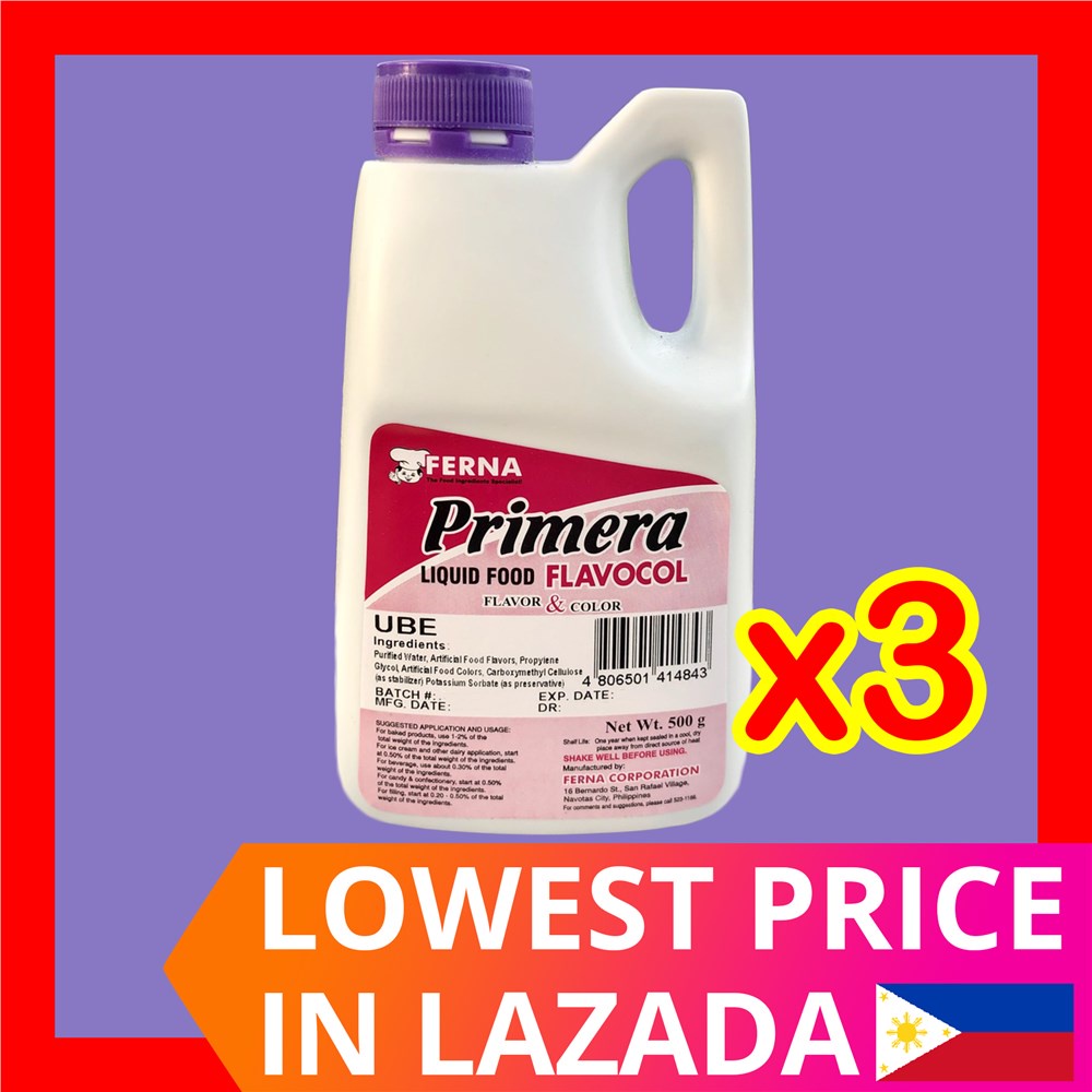 1.5kg UBE FLAVORING Flavocol Violet Ferna Primera Ube Food Coloring