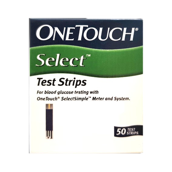 One touch select simple test strips 50pcs exp 01 2026 shopee