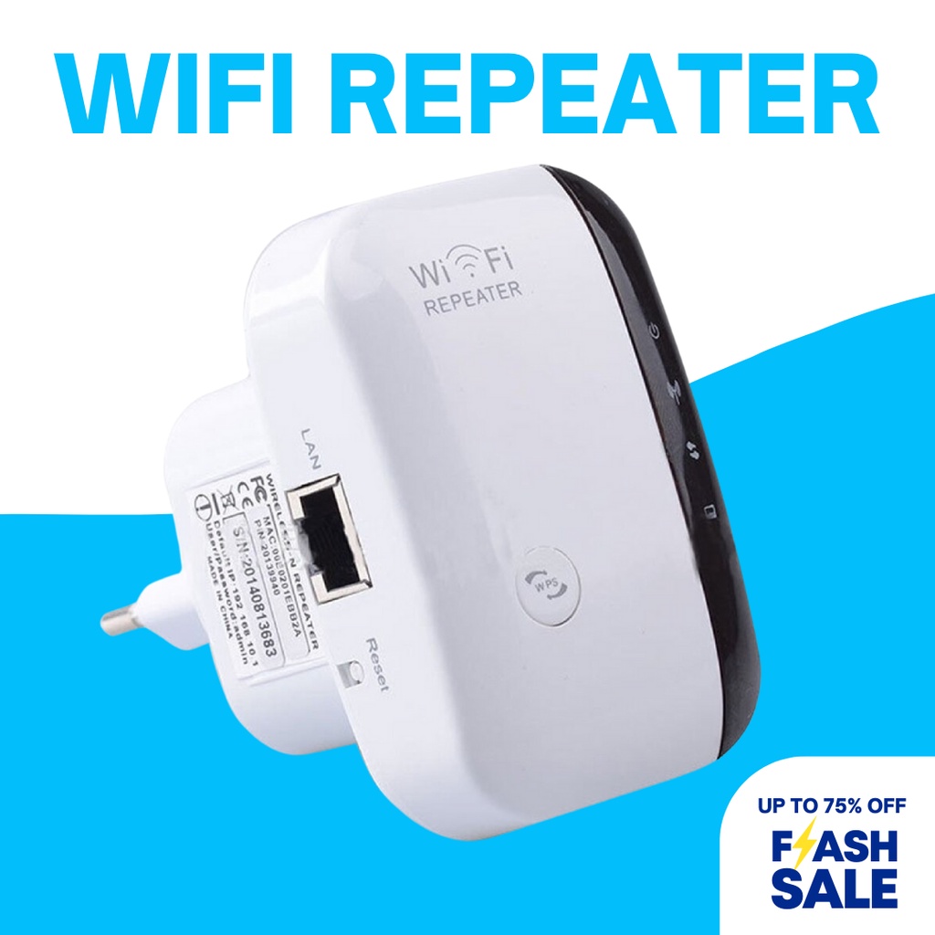 Original Wireless WIFI Repeater 300mbps Network Routers Long Wide Range ...