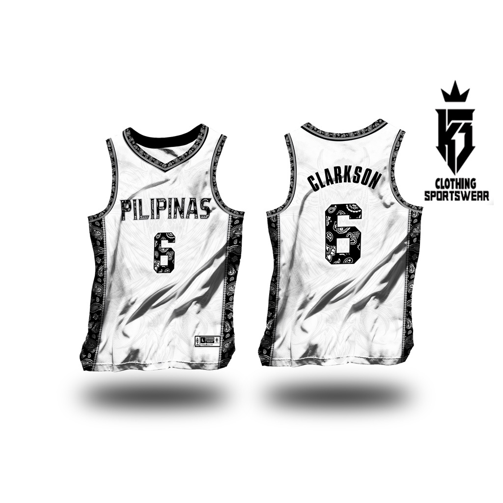 PILIPILAS BANDANA FULL SUBLIMATION BASKETBALL JERSEY FREE CUSTOMIZE NAME AND NUMBER Shopee
