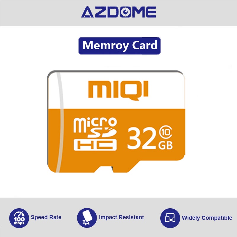 AZDOME 32GB Universal Micro SD Card Class 10 Memory Card Speed Up to 108MB/s Flash Card Shopee