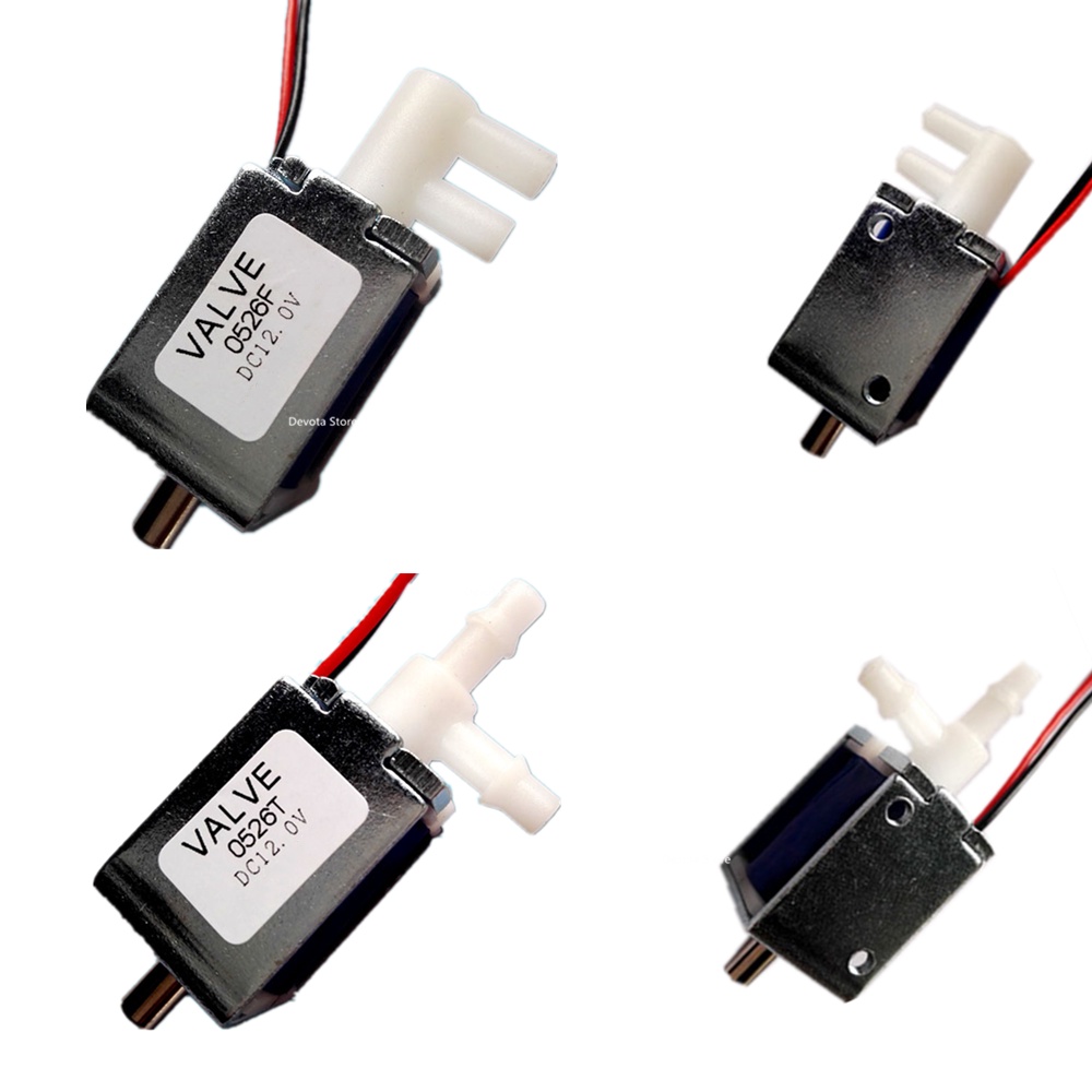 Exhaust Valve Switch DC 6V 12V 24V Solenoid Air Valve