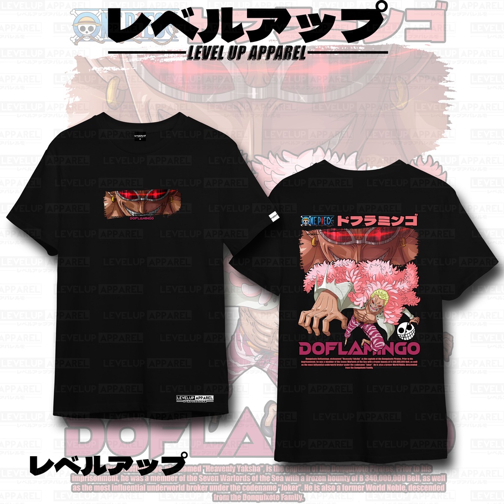 Doflamingo One Piece Anime Shirt Shopee Philippines