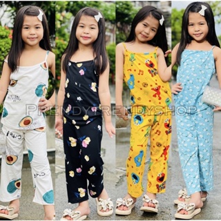 JanElla's PAJAMA SET BIG SIZE (4 to 9 Years Old) SLEEPWEAR TERNO for KIDS  BOYS 100% Cotton Made in Vietnam