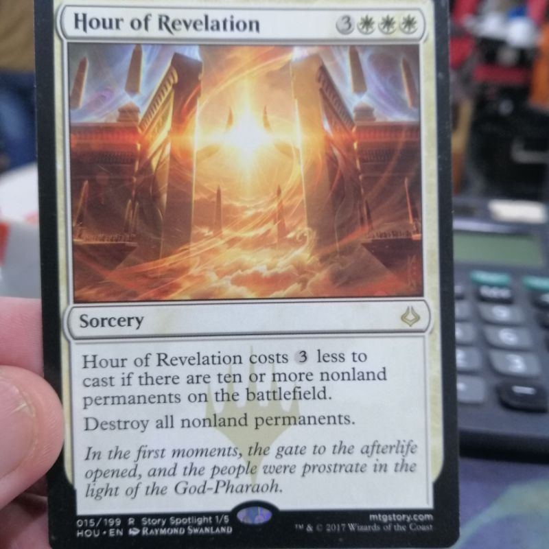 1 PLAYED Hour of revelation HOU hour of MTG card magic commander ...