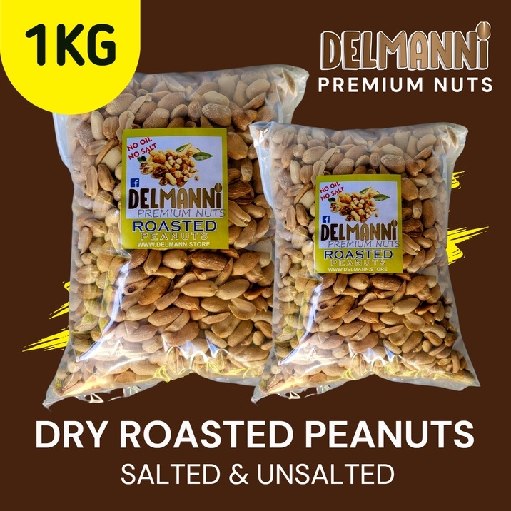 DRY ROASTED PEANUTS UNSALTED 1KG/500G/250G Shopee Philippines