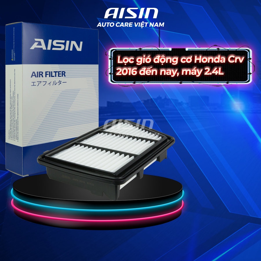 Honda Crv 2016Now Engine Air Filter 2.4L Brand AISIN ARFH4019